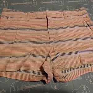 Gap high rise Multicolor 100% Cotton Chino City shorts Women’s Size 14 35W 3L